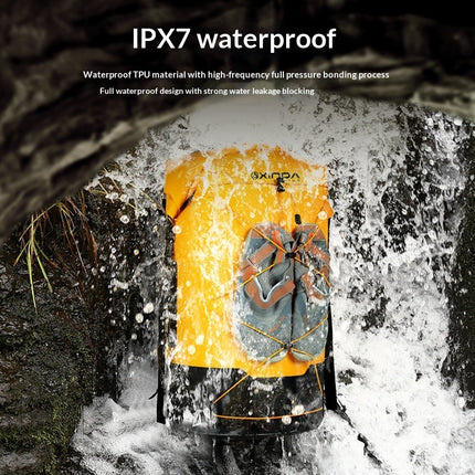 Outdoor Stream-Tracking Backpack With Dry-Wet Separation IPX7 Waterproof Bag