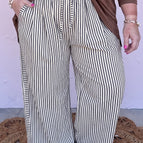 Black Stripe / 1X / 54.3%Polyester+37%Cotton+8.7%Viscose