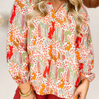 Orange Printed / S / 100%Polyester