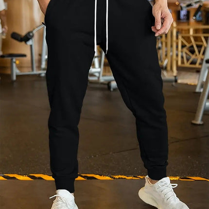 Linen Leisure Trousers Men's Elastic Lace Thin