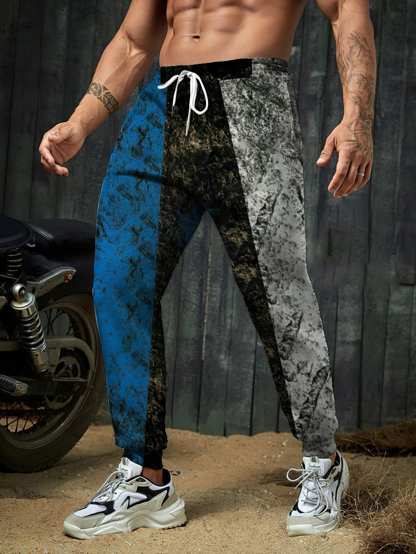 3D Digital Printing Men's Trousers Sports Pants