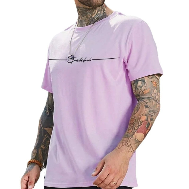 Men's T-shirt 3D Printing Athletic Clothing