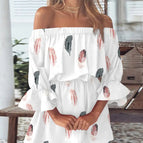 White Leaves / 2XL
