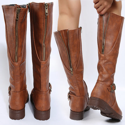 European And American Style Knight Boots Women's High Boots