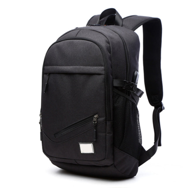 Anti-Theft USB Laptop Backpack With Shoulder Straps