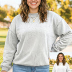 Light Grey / 1X / 65%Polyester+35%Cotton