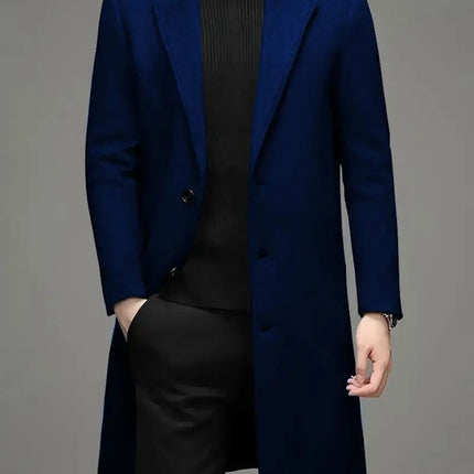 Men's Fashion Casual Slim-fit Woolen Coat