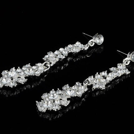 Womens Alloy Necklace And Earrings Two-Piece Set
