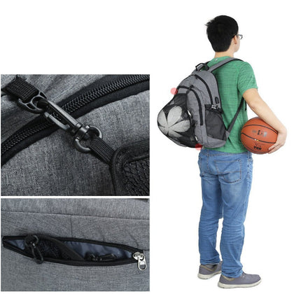 Anti-Theft USB Laptop Backpack With Shoulder Straps