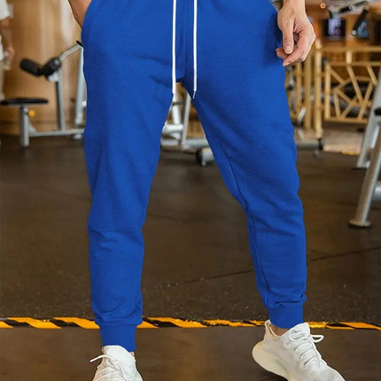 Linen Leisure Trousers Men's Elastic Lace Thin