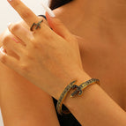 Ancient Gold / Bracelet And Ring