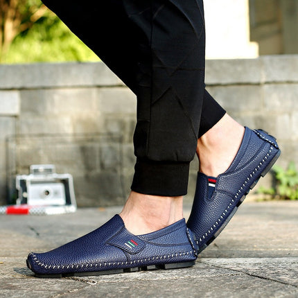 Four Seasons Gommino Driving Leather Shoes Casual Fashion