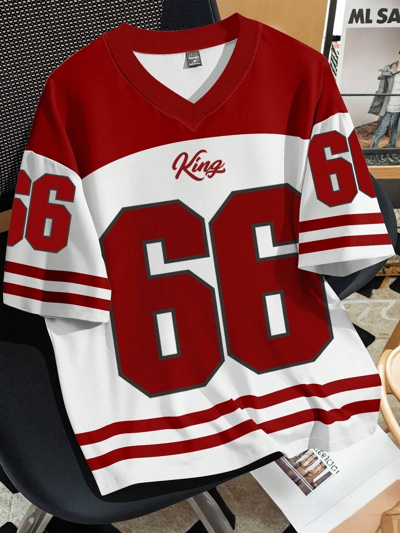 Round Neck Machine Washable Men's Chicago No 23 3D Printed T-shirt