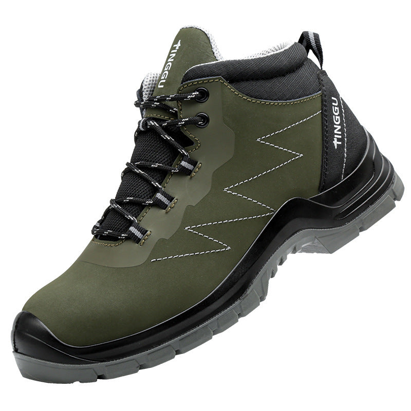 Thick Wear-resistant Non-slip Breathable Lightweight Steel Toe Shoes