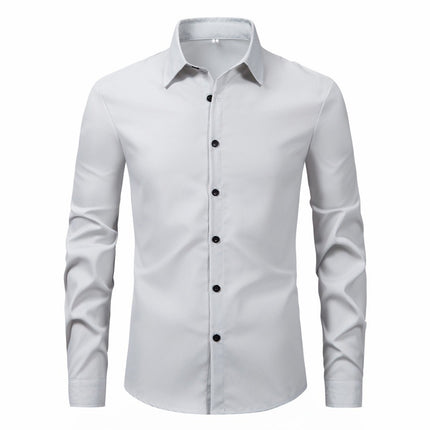 Fashion Slim Men's Long Sleeve Shirt