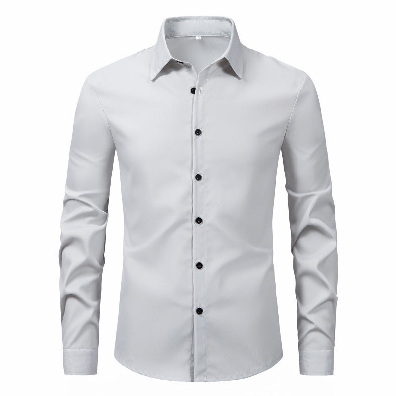 Fashion Slim Men's Long Sleeve Shirt
