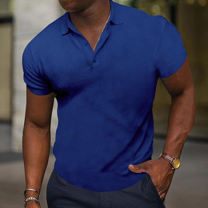 Sports Fitness T-shirt Summer Slim Fit Multi-color Short Sleeve Men's Casual
