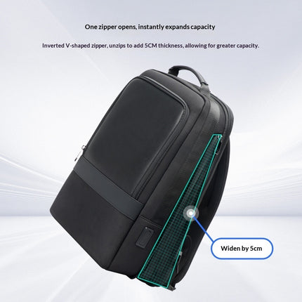 Men's Commuter Nylon Backpack With Large Capacity