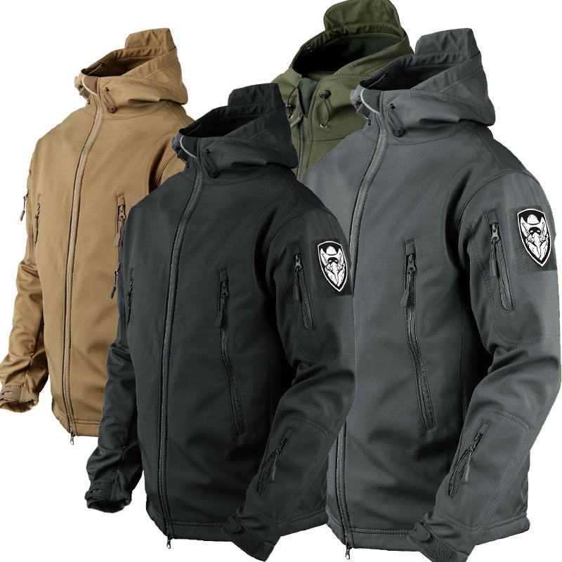 Outdoor Windproof Clothing Soft Shell Jacket