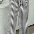 Black Stripe / 1X / 90%Polyester+10%Elastane