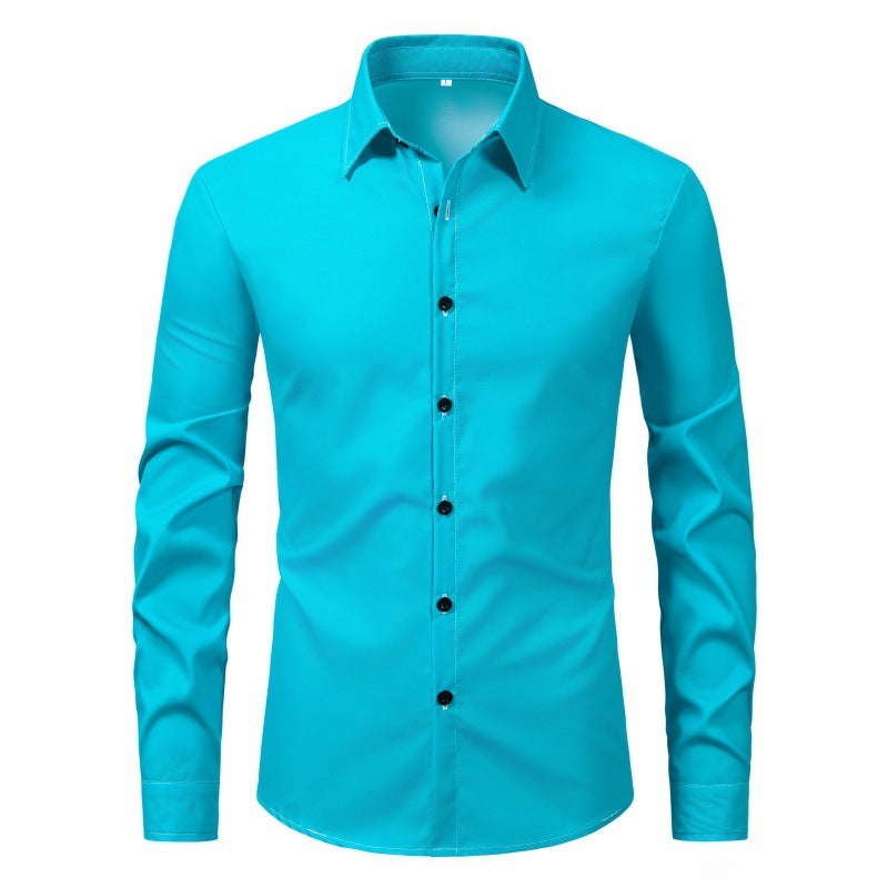 Fashion Slim Men's Long Sleeve Shirt