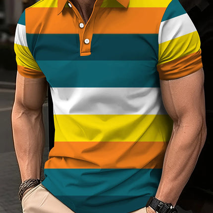 Fashion Digital Printing Men's Business Casual Top