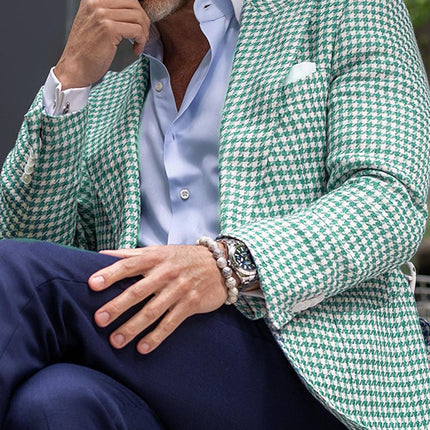 Men's Two-button Large Pocket Suit Jacket