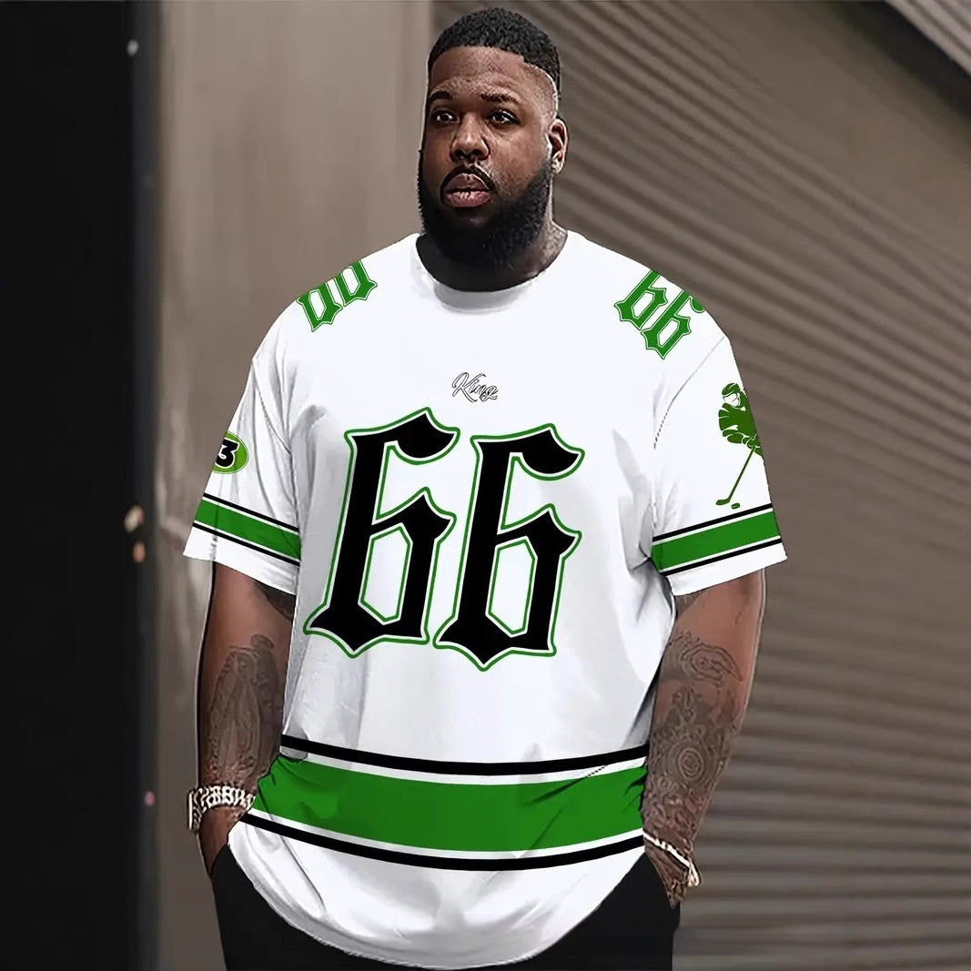 Round Neck Machine Washable Men's Chicago No 23 3D Printed T-shirt