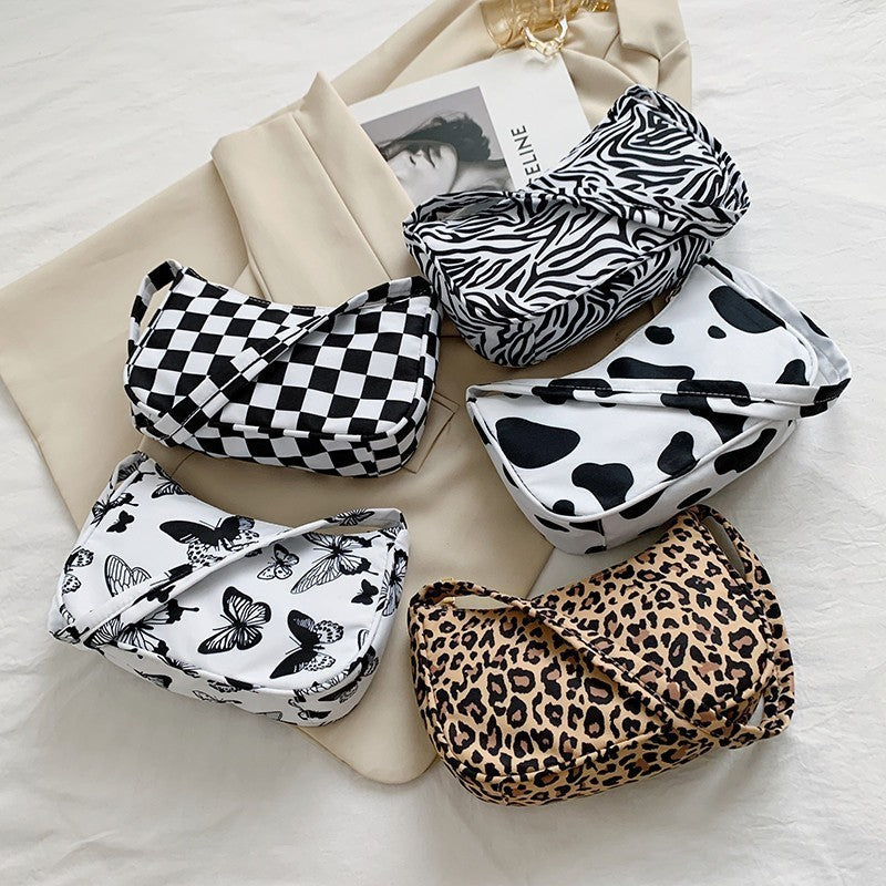 Summer New Fashion Underarm Bag Printing Shoulder Bag