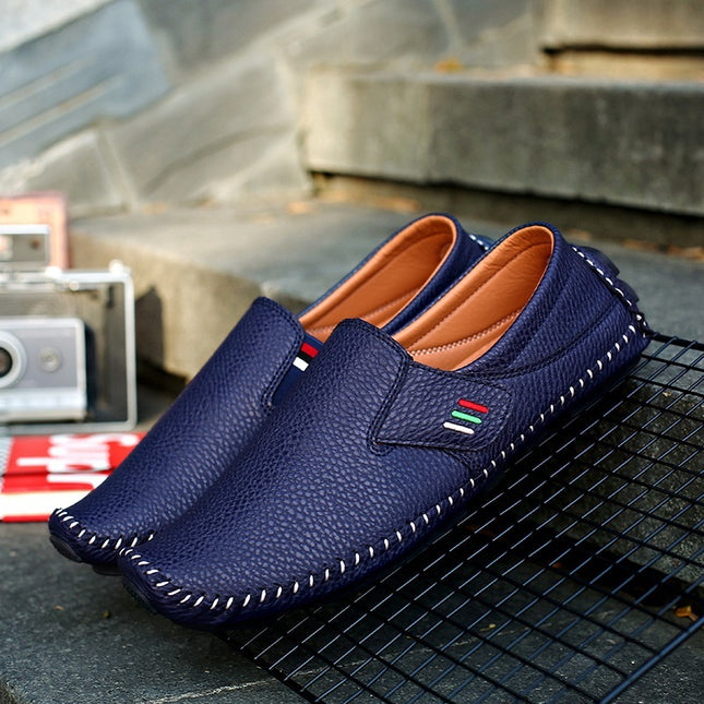 Four Seasons Gommino Driving Leather Shoes Casual Fashion