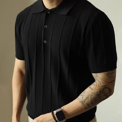 American T-shirt Young Solid Color BASIC Top Men