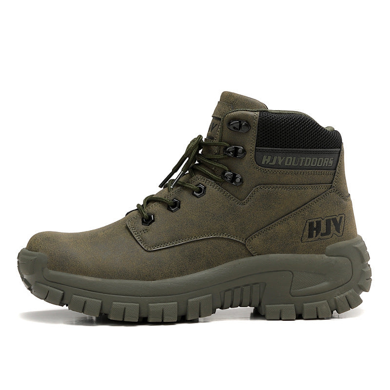 High-top Hiking Boots Outdoor Large Size Training Shoes