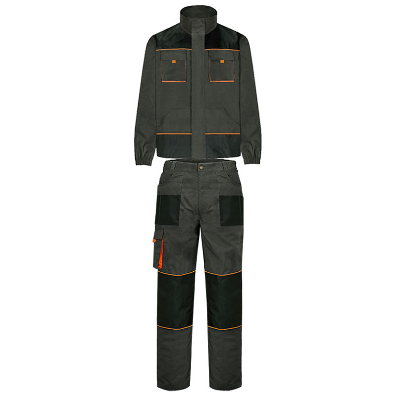 Multi-pocket Overalls Suit Wear-resistant One-piece