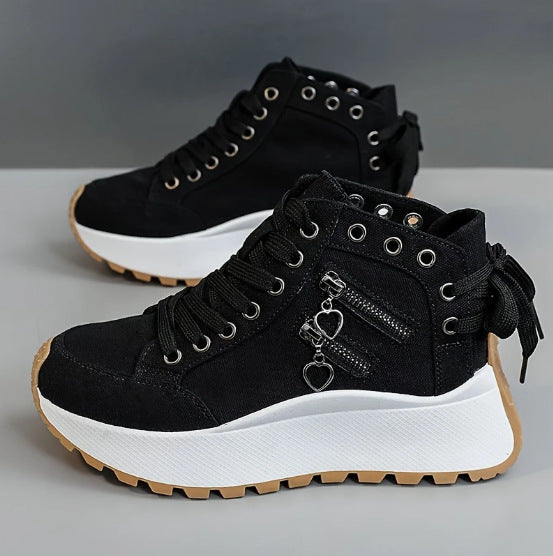 High-top Platform Female Fashion Casual Board Shoes