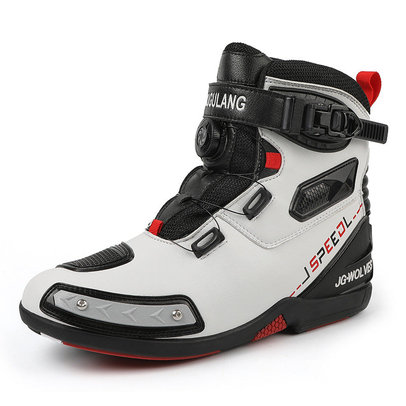 Men's Knight Motorcycle Shoes Waterproof Non-slip