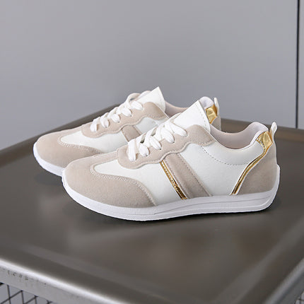 Casual Flat Sports Shoes Women's Low-top Large Size Cross-border Running Shoes