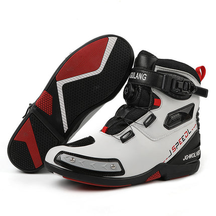 Men's Knight Motorcycle Shoes Waterproof Non-slip