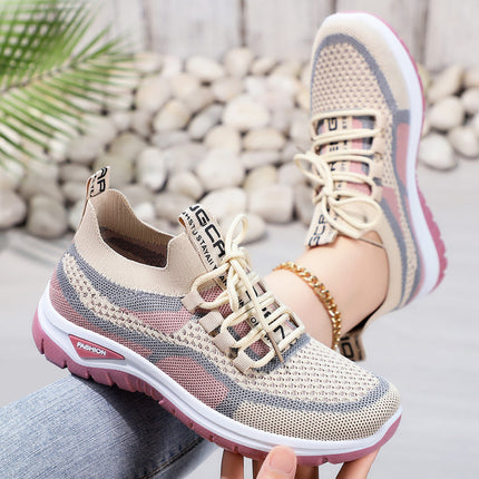 Women's Fly Woven Mesh Low-cut Lightweight Comfortable All-match Casual Shoes