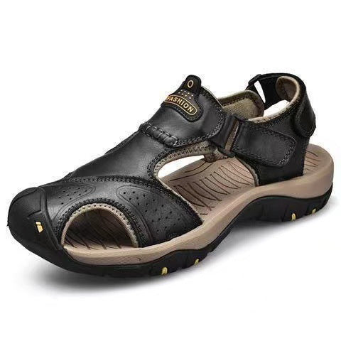 Summer Closed Toe Casual Beach Shoes Men