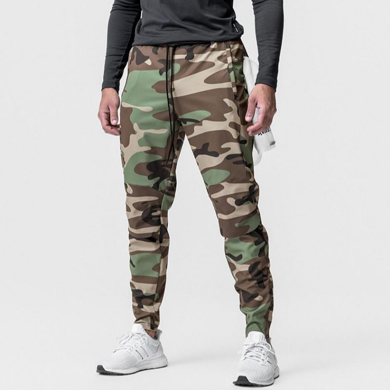 Running Quick-drying Men's Pants Fitness Ankle-tied Loose Casual Pants