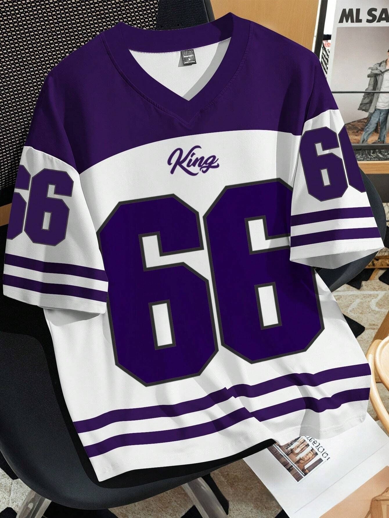 Round Neck Machine Washable Men's Chicago No 23 3D Printed T-shirt