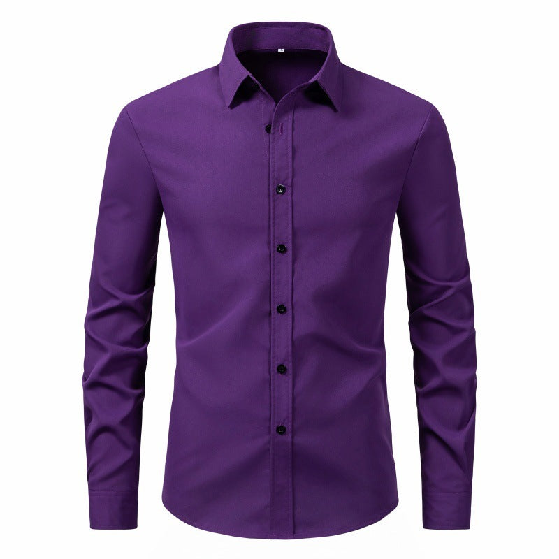 Fashion Slim Men's Long Sleeve Shirt