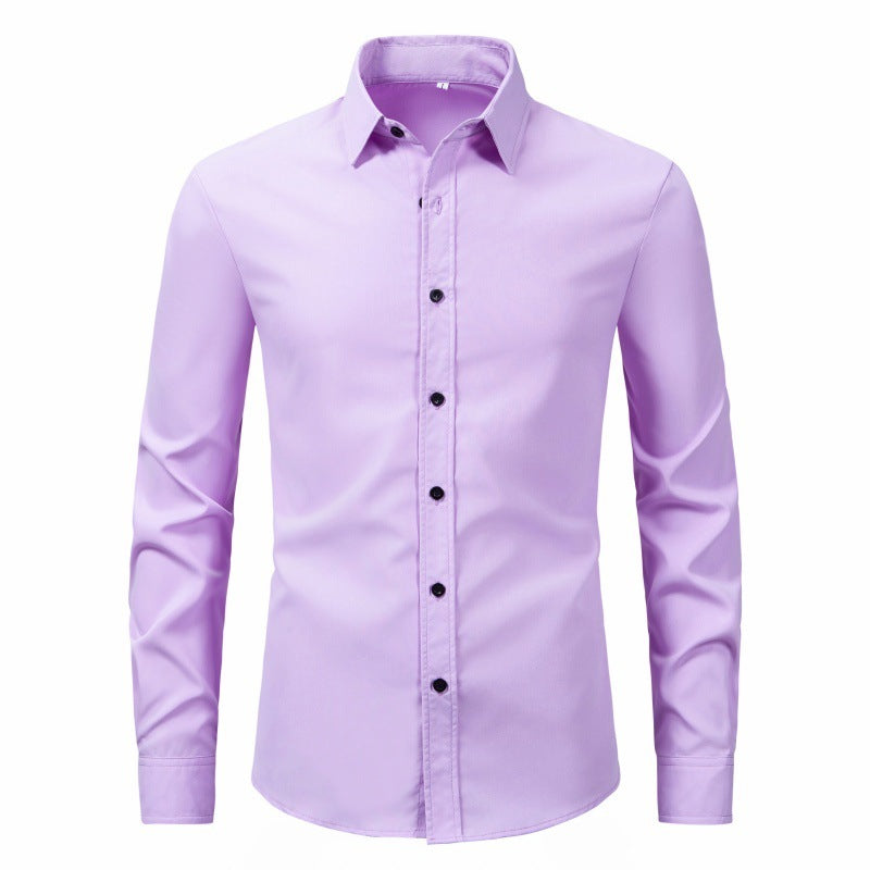 Fashion Slim Men's Long Sleeve Shirt