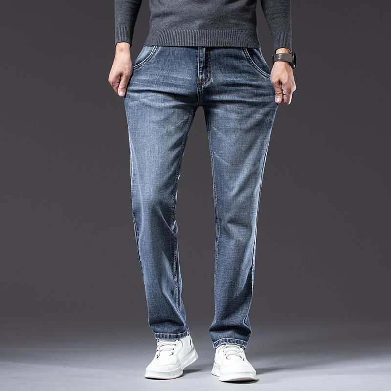 New Loose Straight Stretch Pants For Men