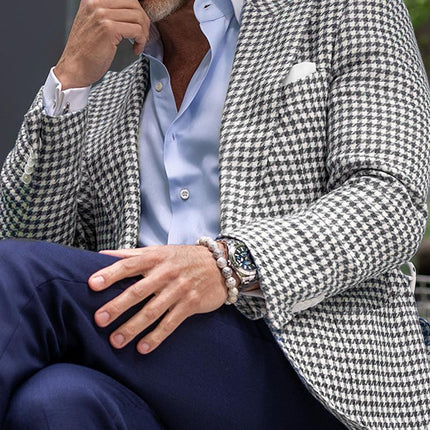 Men's Two-button Large Pocket Suit Jacket