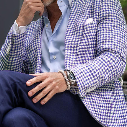 Men's Two-button Large Pocket Suit Jacket