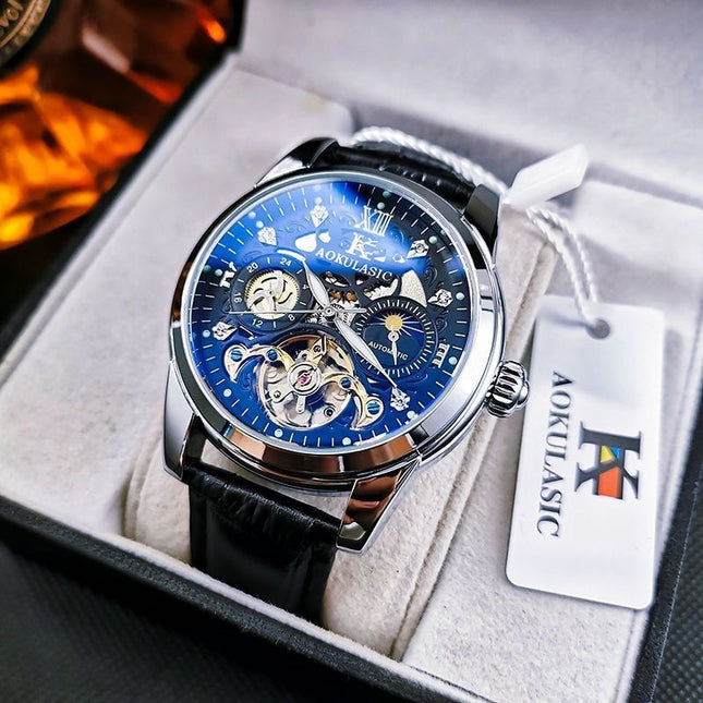 Automatic Mechanical Watch Vintage Men's Waterproof Luminous
