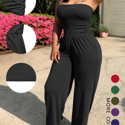 Strapless Without Belt Pockets One-piece Four Seasons Machine Washable