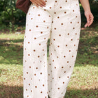 Beige / 1X / 72%Cotton+26%Polyester+2%Elastane