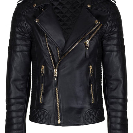Thick Collar European And American Double Zipper Jacket